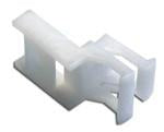 SLIDE-IN BRACKET FOR BENDABLE ALUMINUM TRACK