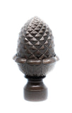 Pineapple Finial For Curtain Rod (28mm) 1 1/8 inch Diameter