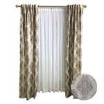 Champagne Damask Jacquard