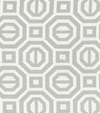 Williamsburg Multi-Purpose Decor Fabric-Georgian Geo/Smoke