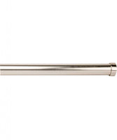 Bayview Collection Style/Pattern: 28P78 78" rd 1 1/8 Diameter Rod Brushed Nickel