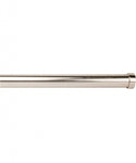 Rod Iron Collection - 96" Rod in 1 3/8" diameter Brushed Nickel