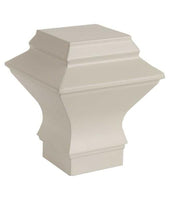 Square Finials, 1 1/8" Bayview Collection - Finials - 28F11  White