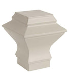 Square Finials, 1 1/8" Bayview Collection - Finials - 28F11  White