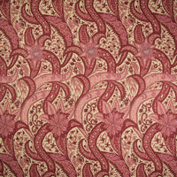 ARTIST : B1265 BORDEAUX 100% Linen Fabric