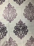 Jacquard Purple Ombre Damask- 108" length