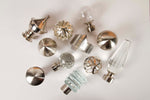 Bayview Finials Bright Brass 1 1/8" - 28 mm Collection