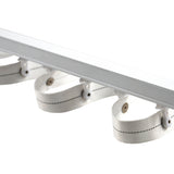 Snap Tape / White, For Ripple Fold Drapery By Drapery King Toronto (4.25)