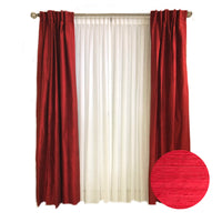 Copes Silk RoomDarkening Rod Pocket Single Panel
