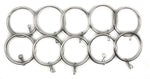 Charley Metal Curtain Rings By Symple Stuff $12 /10