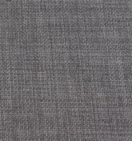 Grey Linen, Lined with Grommets