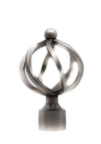 Basket Finial For Curtain Rod (28mm) 1 1/8 inch Diameter