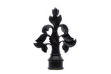 Wreath Finial For Curtain Rod (28mm) 1 1/8 inch diameter (set of 2)