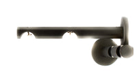 Channel Rod Wall Double Brackets By Drapery King Toronto 28mm
