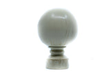 Ball Finial, For 1 1/8 inch / 28mm  Diameter  Curtain Rod