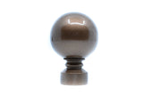 Ball Finial, For 1 1/8 inch / 28mm  Diameter  Curtain Rod