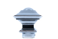 Square Dome Finial (Set of 2) 28mm 1 1/8", Toronto