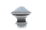 Square Dome Finial (Set of 2) 28mm 1 1/8"