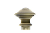 Square Dome Finial (Set of 2) 28mm 1 1/8"