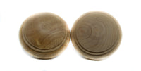 Wood End Cap Finial For 1 3/8" Wood Pole, Un Finished