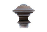 Square Dome Finial (Set of 2) 28mm 1 1/8"