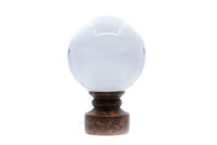 Crystal Ball Finial 1 1/8" (28mm) 12 Colors Available