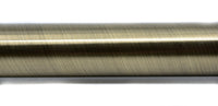 (11 Colors) 1 1/8" (28mm) Diameter Solid Metal Pole 6 - 8 - 10 -12 Foot, Curtain Rods