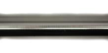 6 Foot 1 3/8" (35mm) Diameter Metal Curtain Rod Brushed Nickel