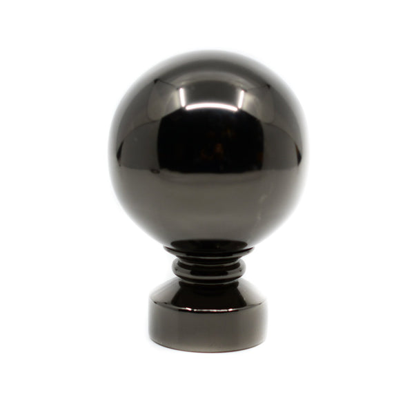 Ball Finials For 1 3/8" (35mm) Diameter Rod Black Nickel