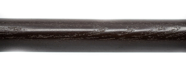 8 Foot 2" Victorian Smooth Wood Pole Espresso