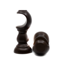 3 1/2" Euro Projection Bracket (35mm) Wood Bracket 503 F84 Espresso ( Set of 2 )