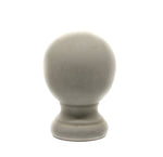 White Wash Wood Ball Finials For 1 3/8" Pole 509 F26