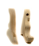 3 1/2" Projection 2" (50mm) Wood Bracket 603 F91 Unfinished (Set of 2)