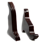 6" Projection 2" (50mm) Wood Bracket 603 F83 Mahogany, Drapery King Toronto