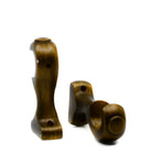 3 1/2" Projection Wood Euro Bracket (35mm) 613 F62 Antique Brass