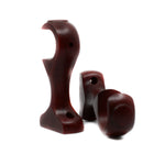 3 1/2" Projection Wood Euro Bracket (35mm) 613 F83 Mahogany