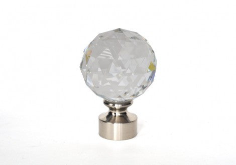 sturbridge curtain finial crystal