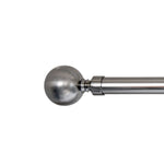 Ebeling Ball Single Curtain Rod and Hardware Set