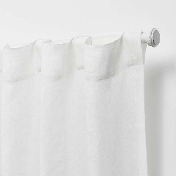 Engel Sheer 100% Linen Rod Pocket Single Curtain Panel By Lauren Ralph Lauren