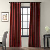  HPD Half Price Drapes Blackout Faux Silk Taffeta Curtain