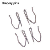 Pin hooks, S Hooks, For Pleated Drapery  50 per pack