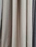 Venus Style 106 - Inch Grommet Room Darkening Curtain / Sand (Set of 2 Panels)