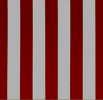 Stripe  Color Lipstick / White Fabric 1.5  inch Stripe