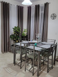 Sheer Grommet top panels 52 W x 95" long white sold as a pair