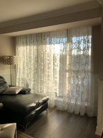 Ready Made Curtains 150"w X 95L in 2 panels by Drapery King Toronto