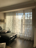Ready Made Curtains 150"w X 95L in 2 panels by Drapery King Toronto