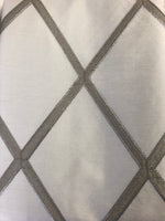 Ivory Sequin Diamond Pattern