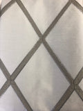 Ivory Sequin Diamond Pattern