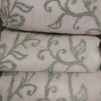 Floral Vinyard Embroidered Panel