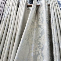 Branch Curtains  Grommet Top Panel, Silver / Sand 54 W X 106L